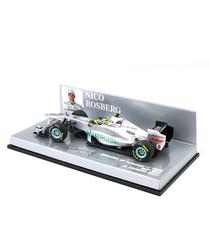 【海外並行品】ミニチャンプス 1/43スケール メルセデス GP ペトロナス F１チーム W02　ニコ・ロズベルグ　2011年