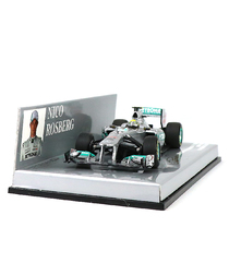 【海外並行品】ミニチャンプス 1/43スケール メルセデス GP ペトロナス F１チーム W02　ニコ・ロズベルグ　2011年