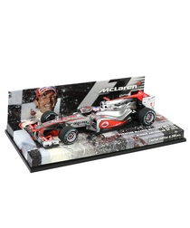 【海外並行品】ミニチャンプス 1/43スケール ボーダフォン マクラーレン メルセデス MP4-25 ジェンソン・バトン　2010年オーストラリアGP優勝
