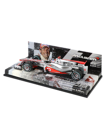 【海外並行品】ミニチャンプス 1/43スケール ボーダフォン マクラーレン メルセデス MP4-25 ジェンソン・バトン　2010年オーストラリアGP優勝