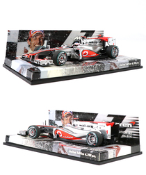 【海外並行品】ミニチャンプス 1/43スケール ボーダフォン マクラーレン メルセデス MP4-25 ジェンソン・バトン　2010年オーストラリアGP優勝