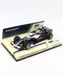【海外並行品】ミニチャンプス 1/43スケール ウィリアムズ トヨタ ショーカー 2008年 中嶋一貴