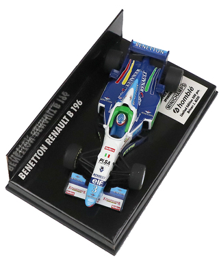 【海外並行品】ミニチャンプス 1/43スケール  homble ベネトン ルノー B196 ジャン・アレジ 1996年
