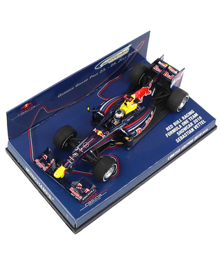 【海外並行品】ホッケンハイム別注 ミニチャンプス 1/43スケール レッドブル レーシング フォーミュラーワンチーム 2010ショーカー セバスチャン・ベッテル