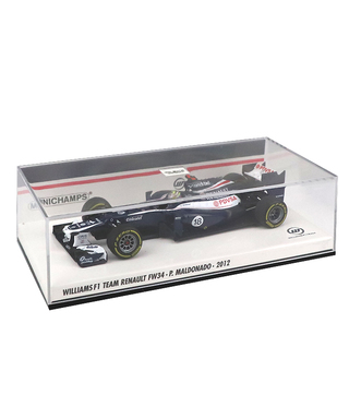 【海外並行品】ミニチャンプス 1/43スケール ウィリアムズ F１チーム ルノー FW34 パストール・マルドナド 2012年