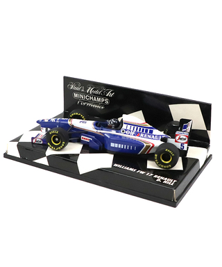 【海外並行品】ミニチャンプス 1/43スケール ウィリアムズ ルノー FW17 デーモン・ヒル 1995年