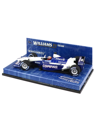 【海外並行品】ミニチャンプス 1/43スケール ウィリアムズ F１ BMW FW23 ファン・パブロ・モントーヤ 2001年