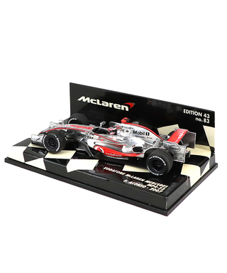 【海外並行品】ミニチャンプス 1/43スケール ボーダフォン マクラーレン メルセデス MP4/22 フェルナンド・アロンソ 2007年