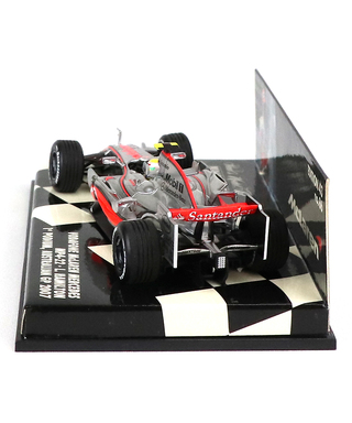【海外並行品】ミニチャンプス 1/43スケール ボーダフォン マクラーレン メルセデス MP4/22 ルイス・ハミルトン 2007年オーストラリアGP 初表彰台