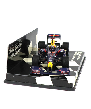 【海外並行品】ミニチャンプス 1/43スケール レッドブル レーシング ルノー RB5 マーク・ウェバー 2009年中国GP 2位表彰台 /ARB