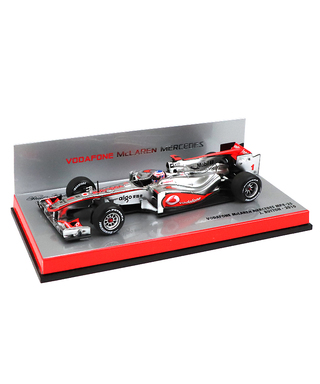 【海外並行品】マクラーレンチーム別注 ミニチャンプス 1/43スケール ボーダフォン マクラーレン メルセデス MP4-25 ジェンソン・バトン 2010年