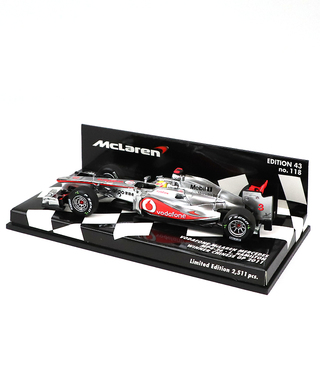 【海外並行品】ミニチャンプス 1/43スケール ボーダフォン マクラーレン メルセデス MP4-26 ルイス・ハミルトン 2011年中国GP優勝
