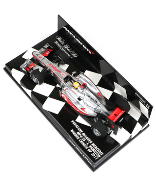【海外並行品】ミニチャンプス 1/43スケール ボーダフォン マクラーレン メルセデス MP4-26 ルイス・ハミルトン 2011年中国GP優勝