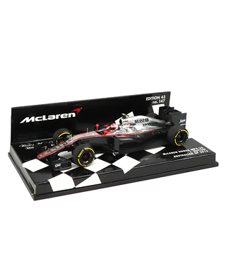 【海外並行品】ミニチャンプス 1/43スケール マクラーレン ホンダ MP4/30 ジェンソン・バトン 2015年オーストラリアGP