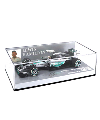 【海外並行品】ミニチャンプス 1/43スケール メルセデス AMG ペトロナス F１チーム W06 ハイブリッド ルイス・ハミルトン 2015年オーストラリアGP優勝　