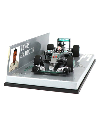 【海外並行品】ミニチャンプス 1/43スケール メルセデス AMG ペトロナス F１チーム W06 ハイブリッド ルイス・ハミルトン 2015年マーレーシアGP優勝