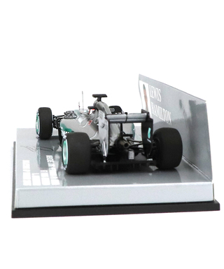 【海外並行品】ミニチャンプス 1/43スケール メルセデス AMG ペトロナス F１チーム W06 ハイブリッド ルイス・ハミルトン 2015年マーレーシアGP優勝