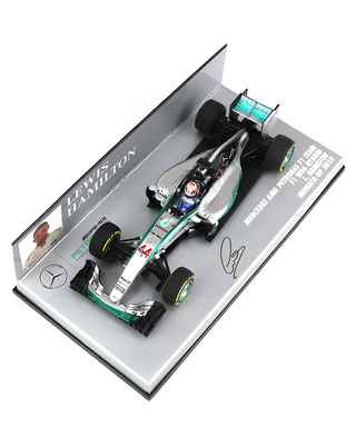 【海外並行品】ミニチャンプス 1/43スケール メルセデス AMG ペトロナス F１チーム W06 ハイブリッド ルイス・ハミルトン 2015年モナコGP