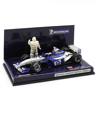 ミシュラン別注 ミニチャンプス 1/43スケール ウィリアムズ F1 BMW FW25 ファン・パブロ・モントーヤ