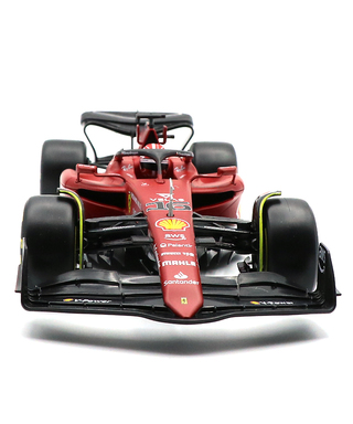 【50%オフセール】ブラゴ 1/18スケール フェラーリ F1-75 シャルル・ルクレール 2022年
