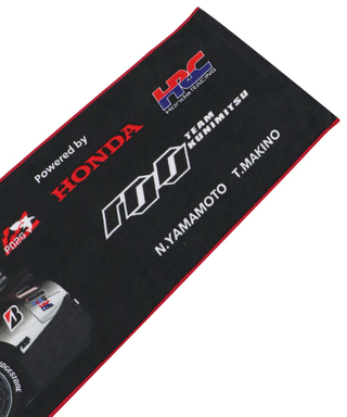 HRC Honda RACING x スーパーGT参戦チーム コラボ TEAM KUNIMITSU タオルマフラー