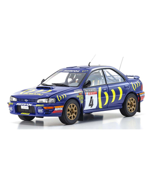 【30%オフセール】京商 1/18スケール スバル インプレッサ 1994年 WRC RAC ラリー /msa