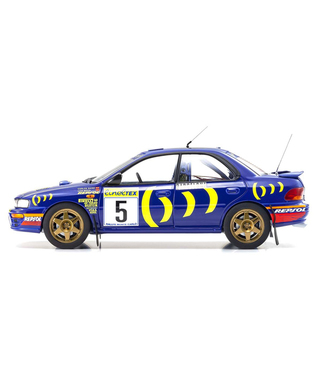 【30%オフセール】京商 1/18スケール スバル インプレッサ 1995年 WRC モンテカルロ ラリー /msa