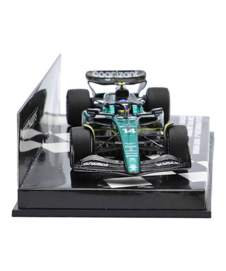 ミニチャンプス 1/43スケール アストンマーチン アラムコ コグ二ザント F1 チーム AMR23 フェルナンド・アロンソ 2023年 バーレーンGP 3位入賞 /23f1m/msl