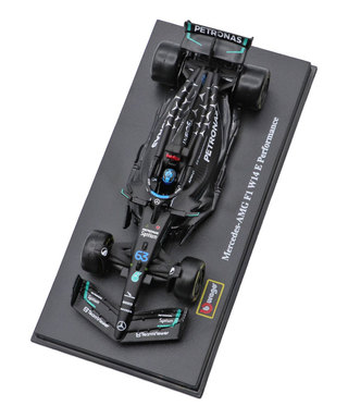 ブラゴ 1/43スケール メルセデス AMG ペトロナス F1 W14 E パフォーマンス ジョージ・ラッセル 2023年（ドライバー付属）/23f1m