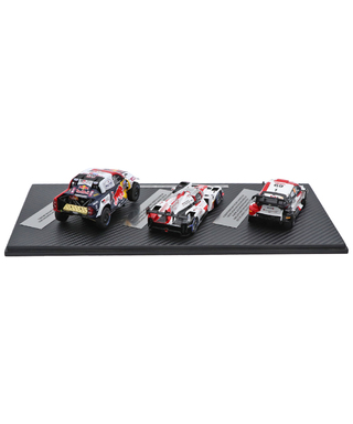 TOYOTA GAZOO Racing 別注 スパーク 1/43スケール  2023 トリプルチャンピオン  3台セット/TGR_WRC