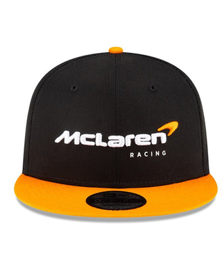 マクラーレン F1 チーム NewEra 9FIFTY エッセンシャル ロゴ フラット キャップ 2024SS