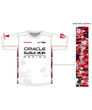 オラクル レッドブル レーシング 日本限定 鈴鹿サーキット コラボ Tシャツ ホワイト 2024 /FN-W/ARB/JPL
