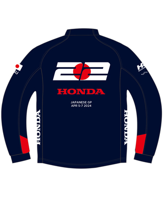 角田裕毅 x HRC Honda RACING コラボ シェル ジャケット 日の丸 2024