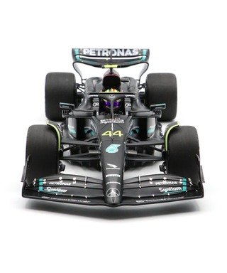 ミニチャンプス 1/18スケール メルセデス AMG ペトロナス F1 W14 E パフォーマンス ルイス・ハミルトン 2023年 バーレーンGP /23f1m