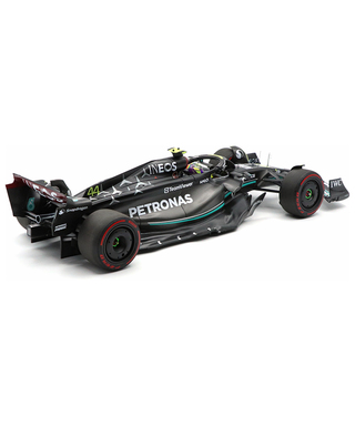 ミニチャンプス 1/18スケール メルセデス AMG ペトロナス F1 W14 E パフォーマンス ルイス・ハミルトン 2023年 オーストラリアGP 2位入賞 /23f1m