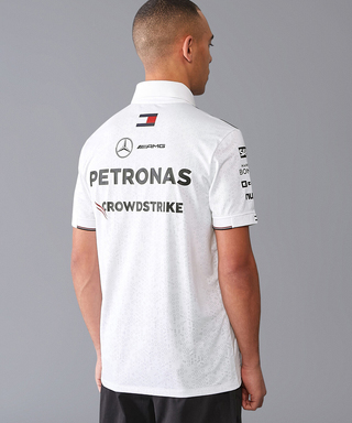 メルセデス AMG ペトロナス F1 チーム  ポロシャツ ホワイト 2024 /TM-W