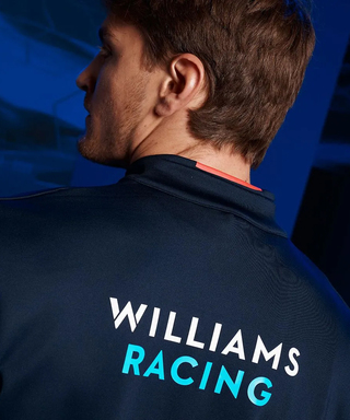 ウィリアムズ レーシング チーム 1/4 ジップ ミッドレイヤー トップ 2024