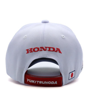 角田裕毅 x HRC Honda RACING コラボ キャップ YUKI ホワイト 2024