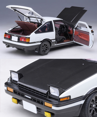 オートアート 1/18スケール トヨタ スプリンター トレノ (AE86) 『頭文字D』 プロジェクトD ファイナルバージョン