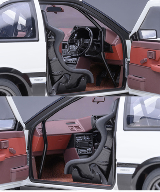 オートアート 1/18スケール トヨタ スプリンター トレノ (AE86) 『頭文字D』 プロジェクトD ファイナルバージョン/msl