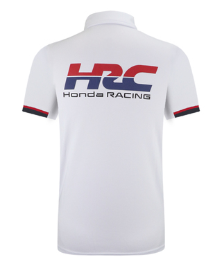 HRC Honda RACING ラグラン ポロシャツ Redline ホワイト