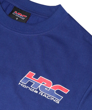 HRC Honda RACING Tシャツ Vertical ネイビー
