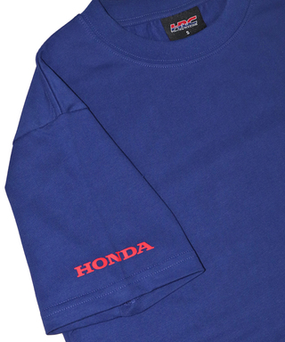 HRC Honda RACING Tシャツ Vertical ネイビー