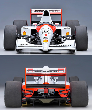 オートアート 1/18スケール マクラーレン ホンダ MP4/6 アイルトン・セナ 1991年 日本GP マクラーレンロゴ入り