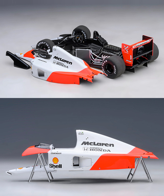 オートアート 1/18スケール マクラーレン ホンダ MP4/6 アイルトン・セナ 1991年 日本GP マクラーレンロゴ入り