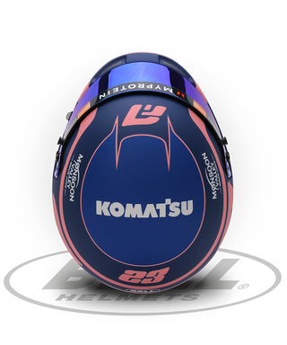SPORTS MINI LINE 1/2スケール アレクサンダー・アルボン 2024年 ウィリアムズ ヘルメット