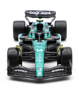 ブラゴ 1/43スケール アストンマーチン アラムコ コグ二ザント F1 チーム AMR23 フェルナンド・アロンソ 2023年/23f1m