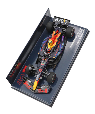 【30%オフセール】ミニチャンプス 1/43スケール オラクル レッドブル レーシング RB19 セルジオ･ペレス 2023年 マイアミGP 2位 /23f1m/msl