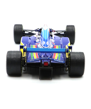 ミニチャンプス 1/18スケール ベネトン ルノー B195 ミハエル･シューマッハ 1995年 日本GP ウィナー レインタイヤ仕様 /msl