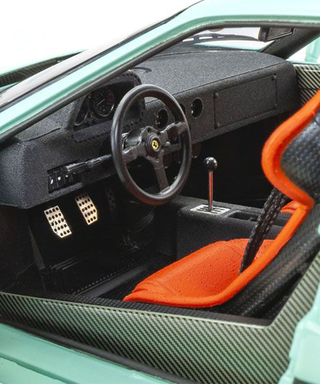 【30%オフセール】京商 1/18スケール フェラーリ F40 ミントグリーン /msl